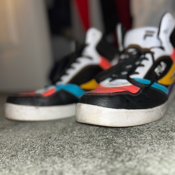 Retro Multicolored Sneakers Fila - Picture 3 of 4
